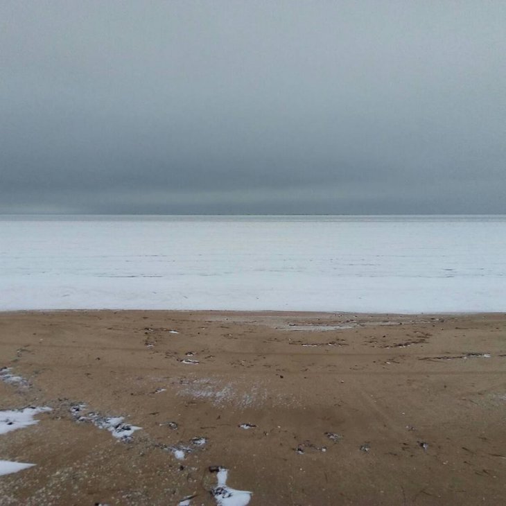 Азовське море скувала крига (ФОТО, ВІДЕО)