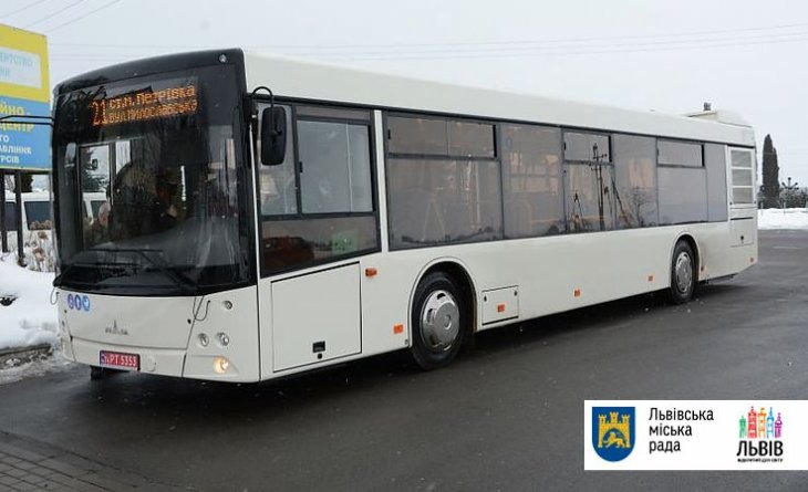 Білоруський автобус МАЗ протестували на львівських дорогах