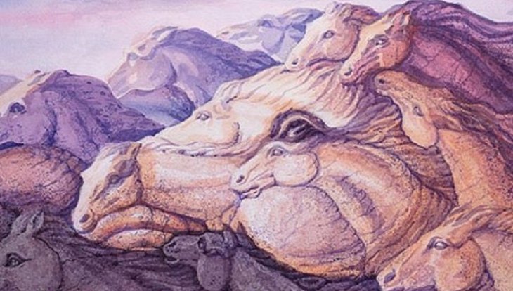 Тест. Скільки коней ви побачили на картинці