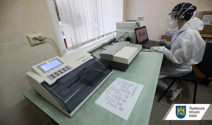 На Львівщині за останню добу проведено 486 ПЛР-тестів, з яких 200 — позитивні