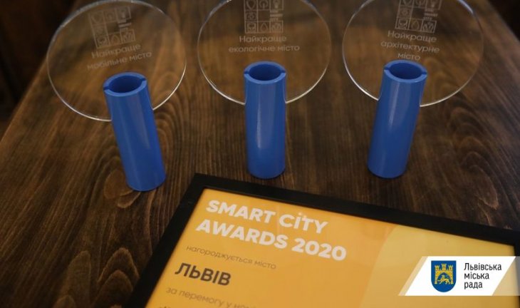 Львову вручили нагороди у рамках Kyiv Smart City Forum 2020