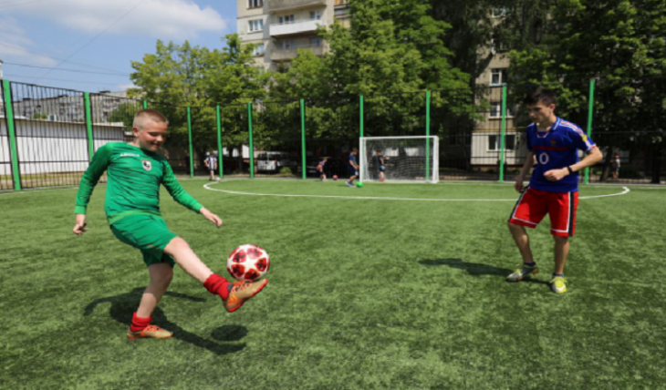У Львові цьогоріч капітально відремонтували 11 спортивних та дитячо-спортивних майданчиків