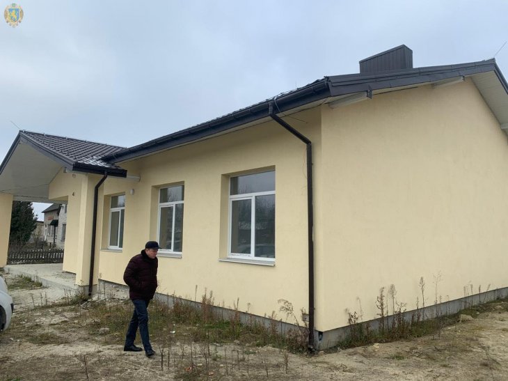 На Пустомитівщині зводять дві нові сучасні амбулаторії сімейної медицини (ФОТО)