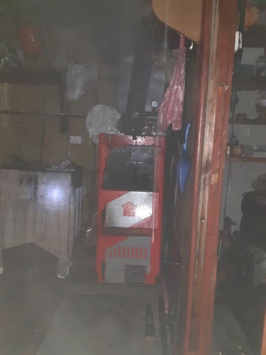 У Червонограді ліквідували пожежу в дерев’яній котельні (ФОТО)