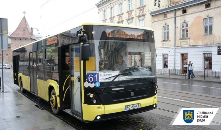 9 міських маршрутів курсують до населених пунктів Львівської МТГ