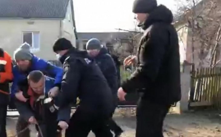 На Львівщині сталася сутичка між місцевими жителями та працівниками